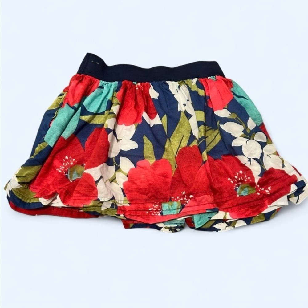 Hollister Y2K Vintage Floral Elastic Waist Skirt w/ Pockets Size M